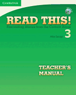 Read This! Level 3 Teacher's Manual with Audio CD: Fascinating Stories from the Content Areas