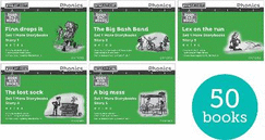 Read Write Inc. Phonics: Green Set 1 More Black & White Storybooks (Pack of 5)
