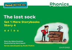 Read Write Inc Phonics: Green Set 1 More Storybook 4 The lost sock