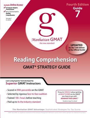 Reading Comprehension GMAT Preparation Guide - Manhattan Gmat