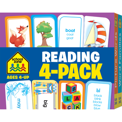 READING FLASH CARD 4 PACK - GRK-1