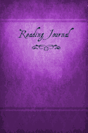 Reading Journal: The Book-Lover's Diary, 6x9, violet