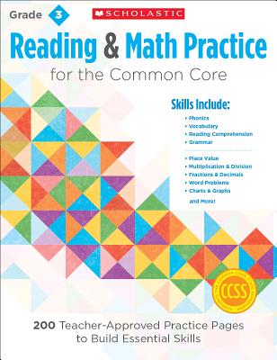 Reading & Math Practice: Grade 3: 200 Teacher-Approved Practice Pages to Build Essential Skills - Lee, Martin, Dr., and Miller, Marcia