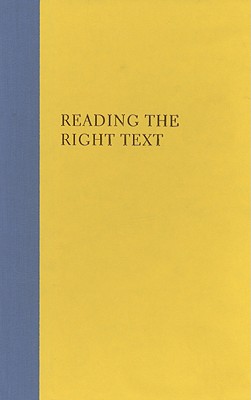 Reading the Right Text: An Anthology of Contemporary Chinese Drama - Chen, Xiaomei (Editor)