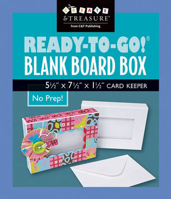 Ready-to-Go! Blank Board Box 5-1/2 X 7-1/2 X 1-1/2 - C&T Publishing