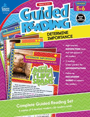 Ready to Go Guided Reading: Determine Importance, Grades 5 - 6 - Bosse, Nancy Rogers