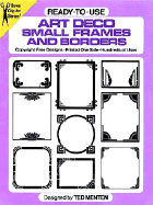 Ready-To-Use Art Deco Small Frames and Borders