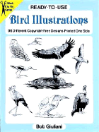 Ready-To-Use Bird Illustrations: 98 Different Copyright-Free Designs Printed One Side