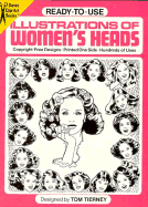 Ready-To-Use Illustrations of Women's Heads