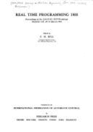 Real Time Programming 1983: Proceedings of the 12th Ifac/Ifip Workshop, Hatfield, UK, 29-31 March 1983