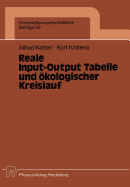 Reale Input-Output Tabelle Und Okologischer Kreislauf