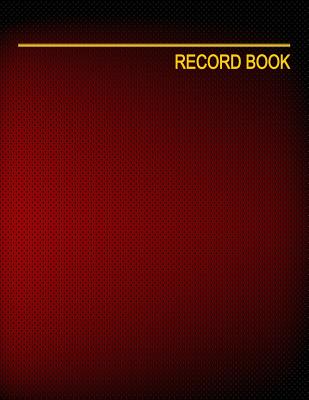 Record Book: 3 Columns, 8.5x11", 128 Pages - Bookshop, Little