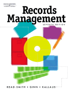 Records Management, Text/Disk Package - Ginn, Mary Lea, and Smith, Judy Read, and Kallaus, Norman F