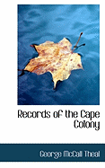 Records of the Cape Colony