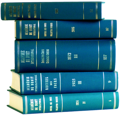 Recueil Des Cours, Collected Courses, Tome/Volume 231 (1991) - Acad?mie de Droit International de la Ha