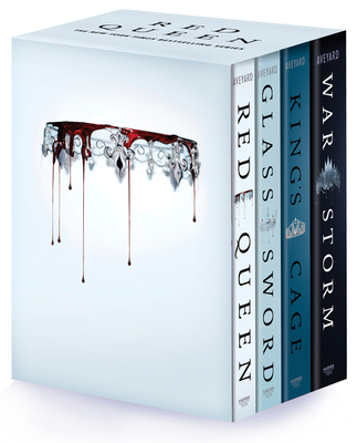 Red Queen 4-Book Paperback Box Set: Red Queen, Glass Sword, King's Cage, War Strom - Aveyard, Victoria