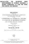 Reevaluating the transition from servicemember to veteran: honoring a shared commitment to care for those who defend our freedom