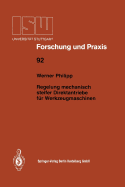 Regelung Mechanisch Steifer Direktantriebe Fr Werkzeugmaschinen