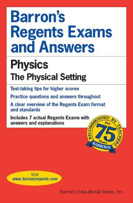 Regents Exams and Answers: Physics - Lazar, Miriam