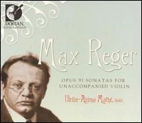 Reger: Sonatas for Unaccompanied Violin, Op. 91 - Ulrike-Anima Math (violin)