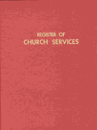 Register of Church Services