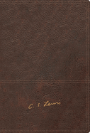 Reina Valera Revisada Biblia Reflexiones de C. S. Lewis, Leathersoft, Caf, Interior a DOS Colores