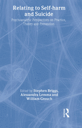 Relating to Self-Harm and Suicide: Psychoanalytic Perspectives on Practice, Theory and Prevention