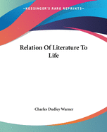 Relation Of Literature To Life