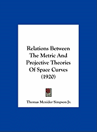 Relations Between The Metric And Projective Theories Of Space Curves (1920)