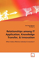 Relationships Among It Application, Knowledge Transfer, & Innovation