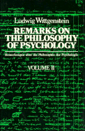 Remarks on the Philosophy of Psychology, Volume 2