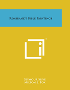 Rembrandt Bible Paintings