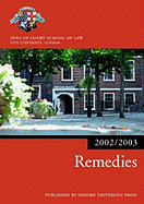 Remedies 2002/2003