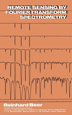 Remote Sensing by Fourier Transform Spectrometry - Beer, Reinhard