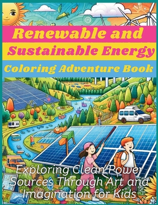 Renewable and Sustainable Energy Coloring Adventure Book: Exploring Clean Power Sources Through Art and Imagination for Kids - Publishing, Aria Capri, and Vasquez, Mauricio