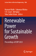 Renewable Power for Sustainable Growth: Proceedings of ICRP 2023