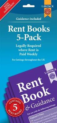 Rent Books 5-Pack: Legally Required where Rent is Paid Weekly - Anthony Gold Solicitors (Editor)