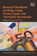 Research Handbook on Hedge Funds, Private Equity and Alternative Investments - Athanassiou, Phoebus (Editor)