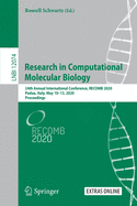 Research in Computational Molecular Biology: 24th Annual International Conference, Recomb 2020, Padua, Italy, May 10-13, 2020, Proceedings