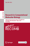 Research in Computational Molecular Biology: 28th Annual International Conference, RECOMB 2024, Cambridge, MA, USA, April 29-May 2, 2024, Proceedings
