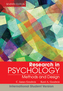 Research In Psychology: Methods and Design
