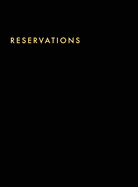 Reservations Book: Hardcover Restaurant Reservations, Double Page per Day for Lunch and Dinner, 8.5x11", Black