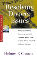 Resolving Divorce Issues - Crouch, Holmes F