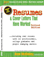 Resumes & Cover Letters That Have Worked - McKinney, Anne