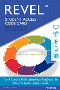 Revel for a Concise Public Speaking Handbook -- Access Card