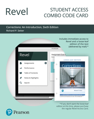 Revel for Corrections: An Introduction -- Combo Access Card - Seiter, Richard P