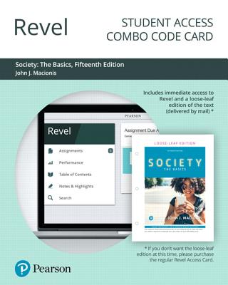 Revel for Society: The Basics -- Combo Access Card - Macionis, John