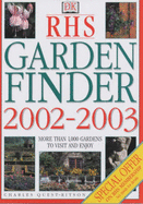 RHS Garden Finder 2002-2003 - Quest-Ritson, Charles