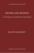 Rhyme and Reason: St. Thomas and Modes of Discourse