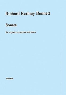 Richard Rodney Bennett: Sonata for Soprano Saxophone and Piano - Bennett, Richard Rodney (Composer)